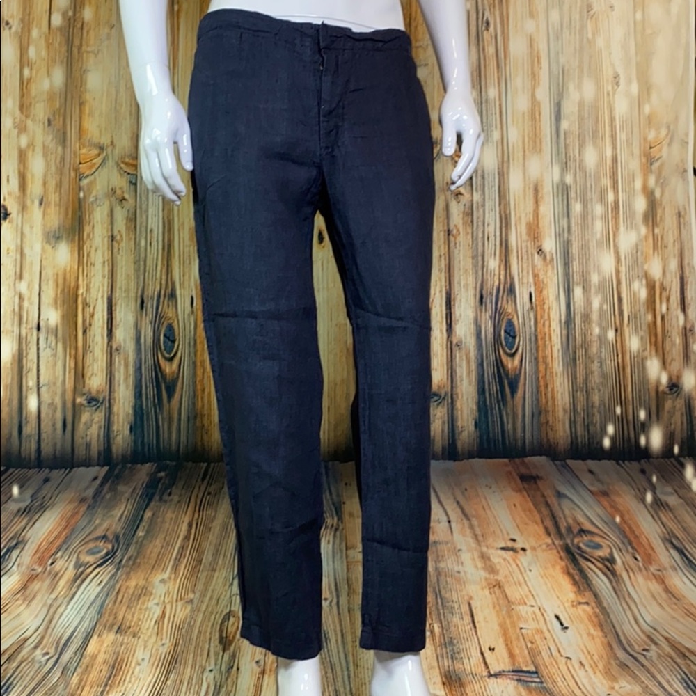Zara Man Blue Linen Lounge Pant | L